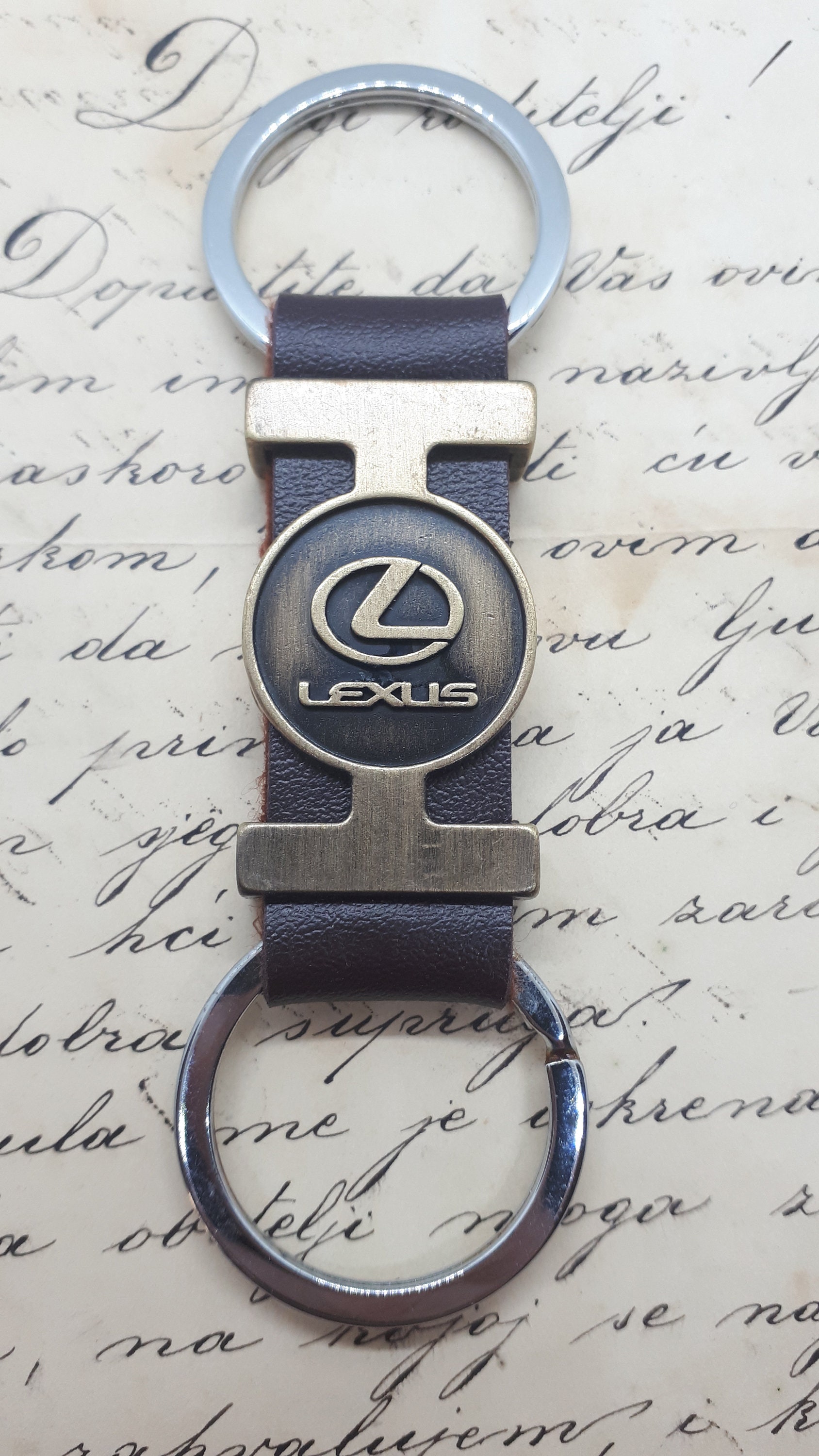 LEXUS logo auto company auto car automobile keychains Etsy