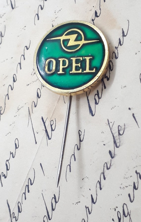 OPEL, Germany Auto Car Company, Logo, Vintage Pin, Badge 