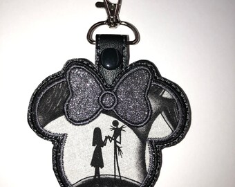 Fossil or Bell Bag Animal Crossing ACNH Snap Tab Keychain Leaf