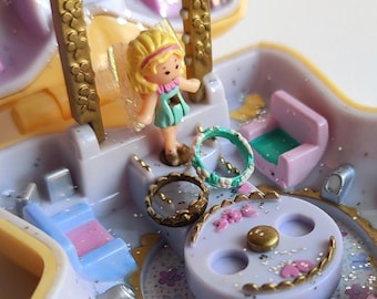 Desfile de moda de hadas de Polly 1992 ⊹ Polly Pocket de Bluebird ⊹ 100% completo y original