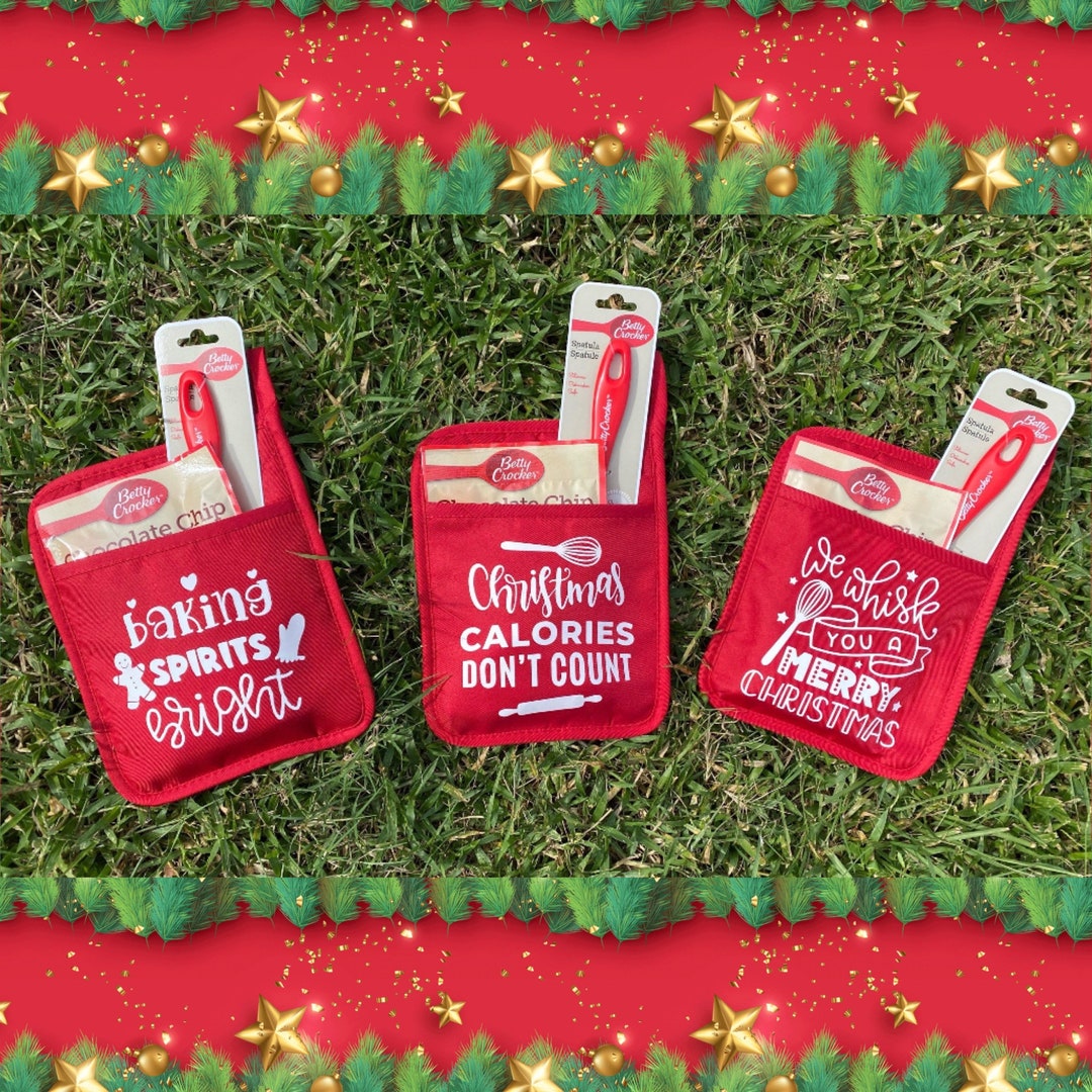 Christmas Potholder Gift Bundle Christmas Gift Christmas - Etsy