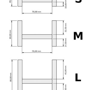 Mini Pflanzenständer Dunkelbraun für Töpfe bis 7 cm Bild 9