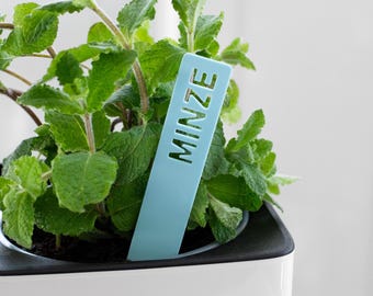 Marcadores de plantas personalizados y coloridos impresos en 3D | Marcadores de hierbas, etiquetas para hierbas, marcadores de verduras, marcadores de jardín, etiquetas para plantas | Regalo de jardín