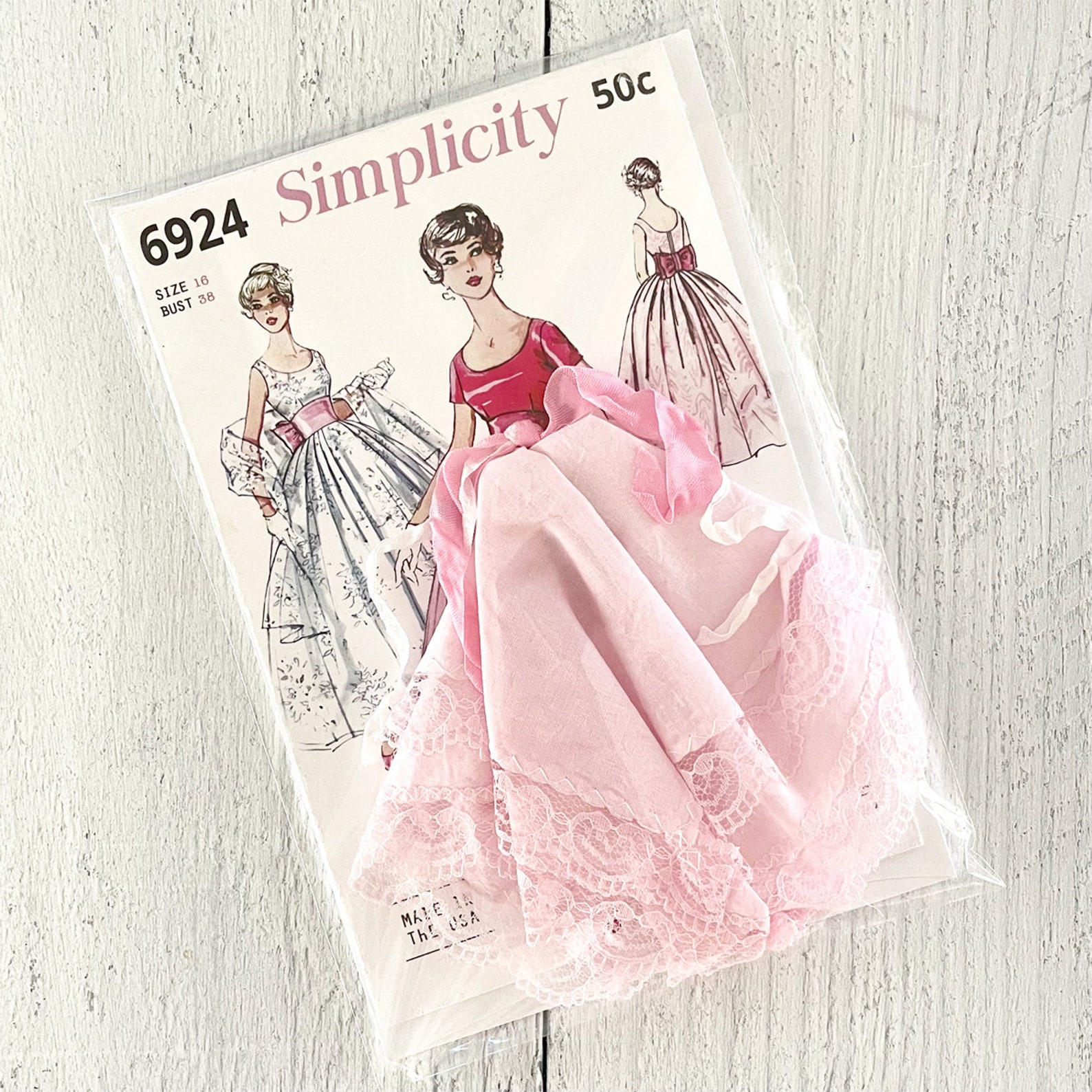 Pink Simplicity Pattern Greeting Card With a PINK or WHITE - Etsy