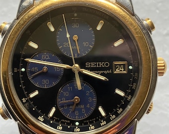 n*n様 SEIKO Vintage 7T32−6D70 クロノグラフアラーム n*n様 SEIKO Vintage 7T32−6D70 クロノグラフアラーム - メルカリ