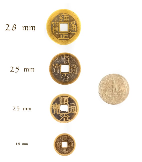 Chinese Lucky Coin, 25mm Chinese Lucky Coin, 25mm