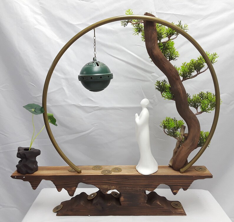 Pine Tree Hanging backflow incense burner. 3 types of FREE Etsy
