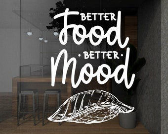 Sushi Bar Wall Decal Sushi Wall Sticker Sushi Wall Art Asian Food Decal Vinyl Letter Japan Food Decal Restaurant Decal Bar Design COK0108