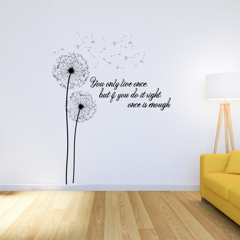 Quote Wall Decal - Etsy