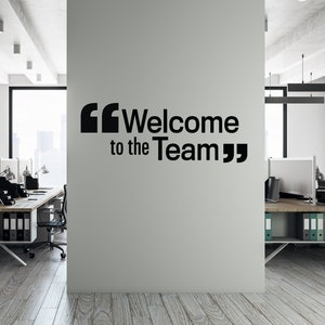 Calcomanía de pared para oficina, Arte de pared para oficina, Decoración de pared para oficina, Calcomanía tipográfica, Adhesivo de pared para oficina, Adhesivos de pared motivacionales, Adhesivo para ventana OFC0104