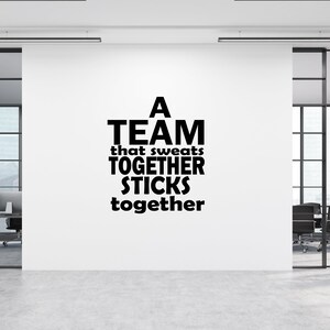 Vinilo decorativo con frase motivacional para oficina, vinilo decorativo para oficina, decoración de oficina, letras de vinilo, vinilo para ventana OF0022