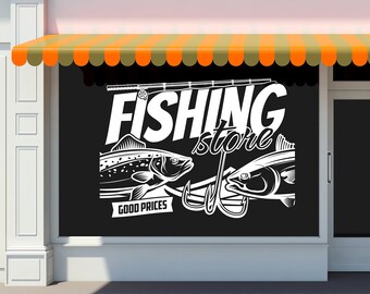 Seafood Wall Decal-fish Shop Decal-seafood Lovers Wall Decal-best Cooking  Seafood Restaurant-amazing Food Fish Shop Window Decal CK0330 