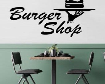 Burger advertisement wall poster sticker - Burger wall sticker - Burger  wall poster sticker - 300GSM - Glossy - Strong adhesive - starxdecals