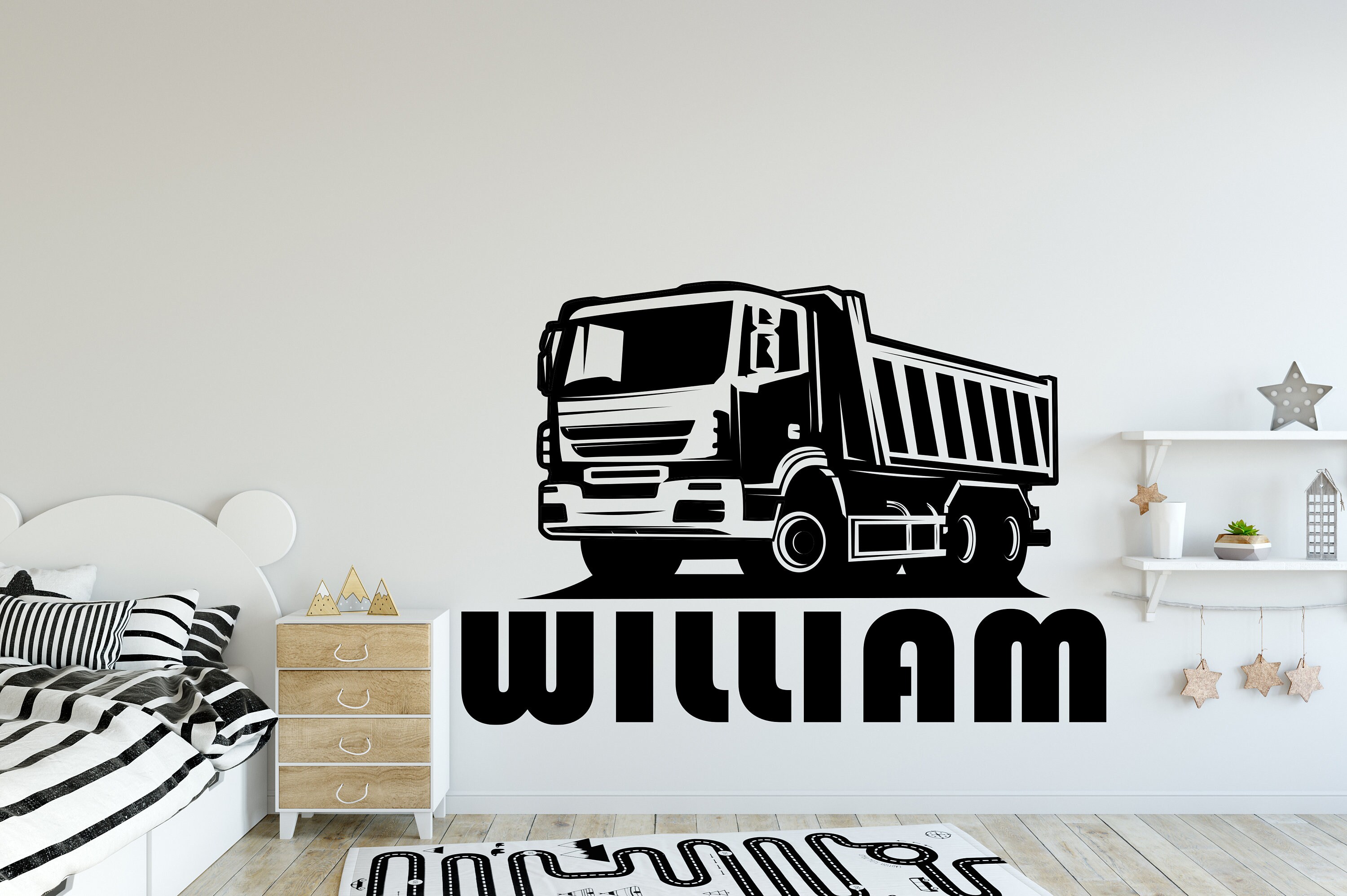 Construction Set Vinyl Wall Decals Kids Wall Sticker Wall Decals