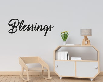 MECO DIY Wandaufkleber Mit Zitat | Abnehmbares Vinyl, 116x53,7 Cm | Für Wohnzimmer, Schlafzimmer