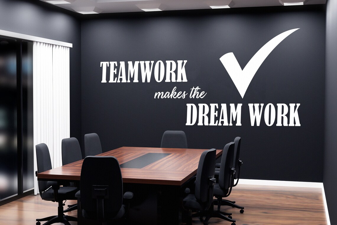 Office Wall Decal,office Decal, Office Wall Art,office Decor,typography ...