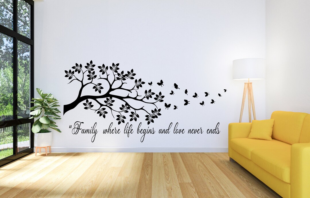 Family Wall Decal Love My Home Wall Art Family Love Wall Decal Family ...