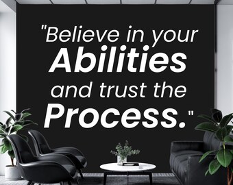 Motivational Quote Wall Decal,Office Wall Decal,Office Wall Art,Office Wall Decor,Office Wall Sticker,Vinyl Letter,Window Sticker OFI0017