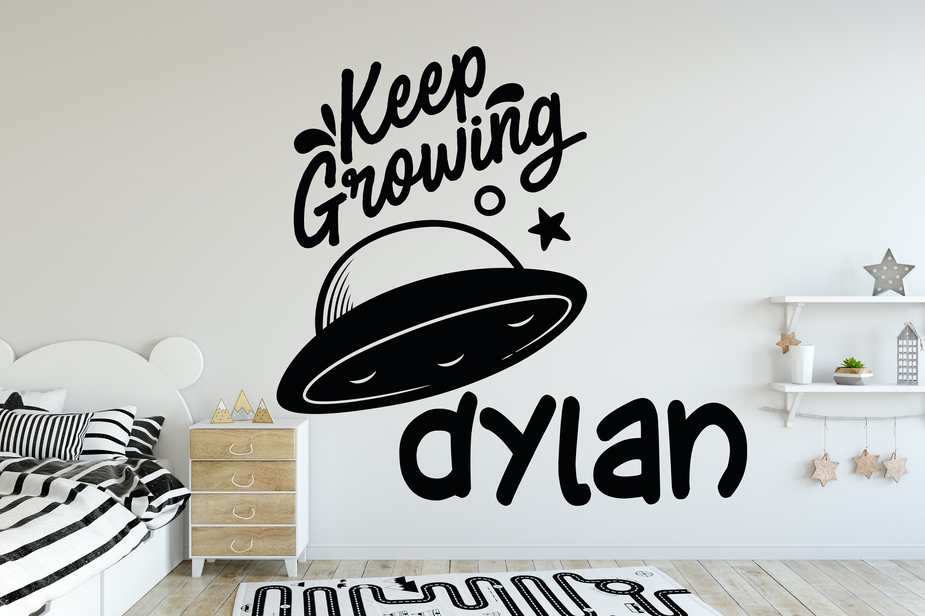 Personalized Wall Decals Space Wall Decals Name Decalsboys - Etsy Canada Personalized Wall Decals Space Wall Decals Name Decalsboys - Etsy Canada