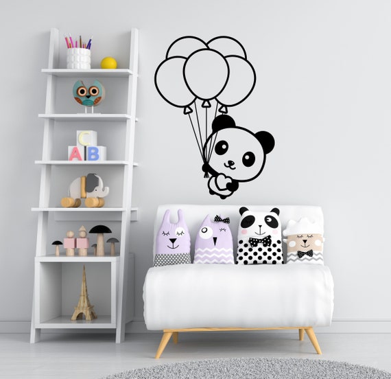 Kawaii Panda Fabric, Wallpaper and Home Decor