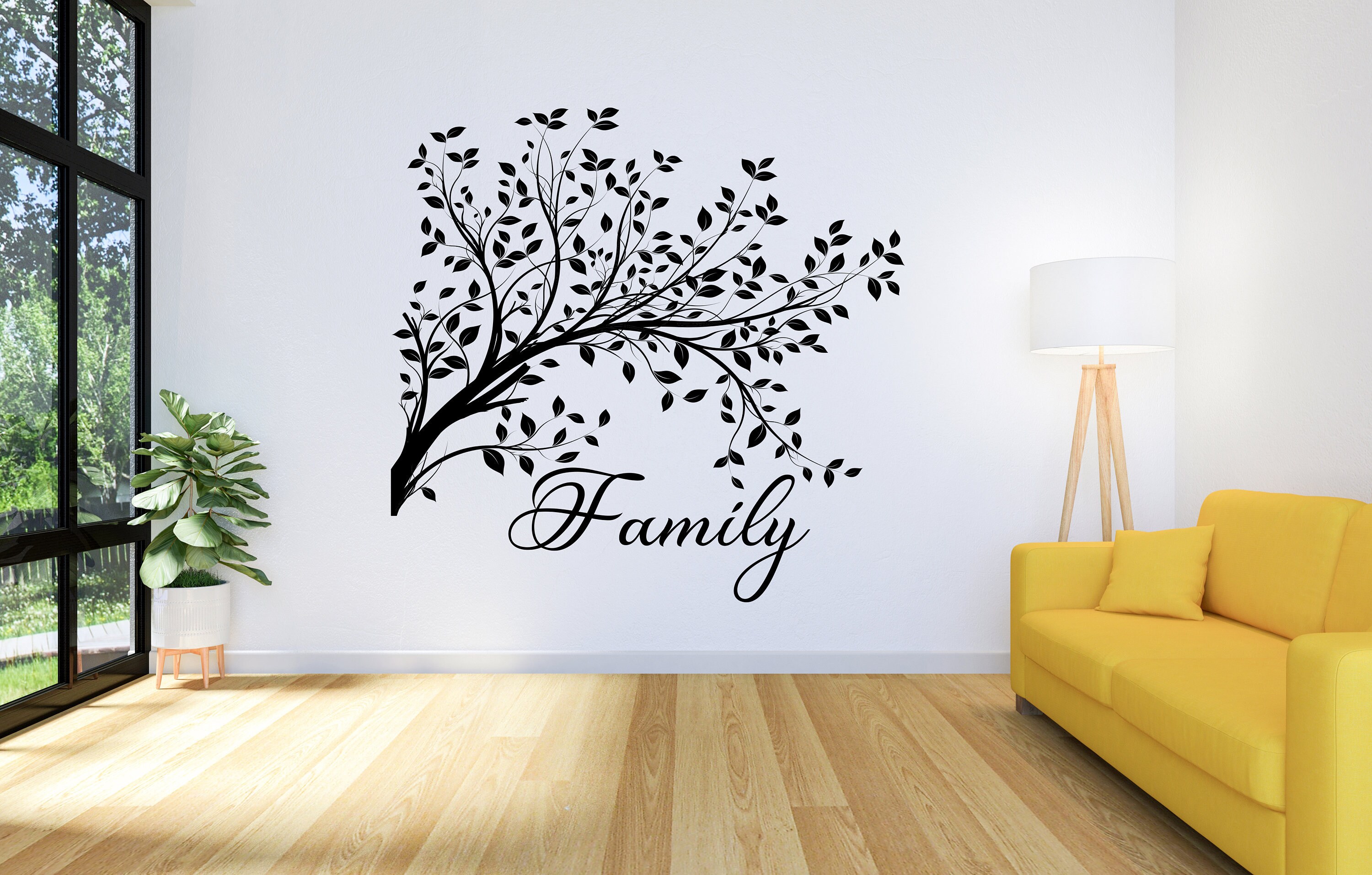 Family Wall Decal Love My Home Wall Art Family Love Wall Decal Family ...