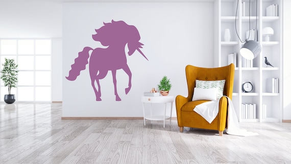 Adesivi Da Parete Per Bambini Con Unicorni, Cavalli, Cuori E A 694477 - Foto 10