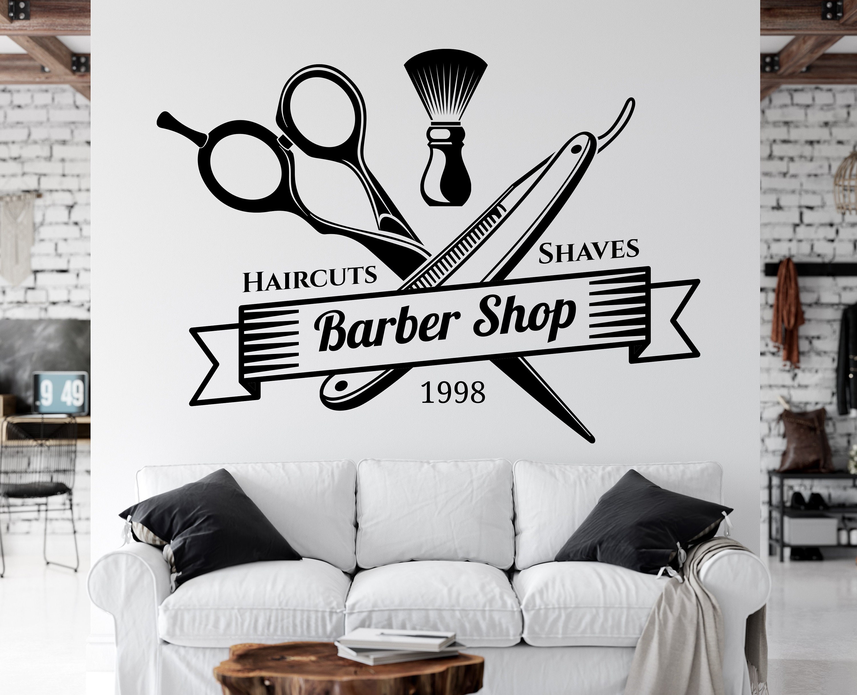 53 Barbershop ideas  barbershop design, barber shop, barber shop decor