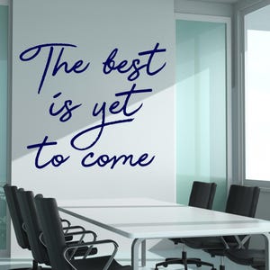 Vinilo decorativo con frases de oficina, vinilo decorativo para oficina, arte mural para oficina, decoración de oficina, vinilos para oficina, motivacional OFC0157