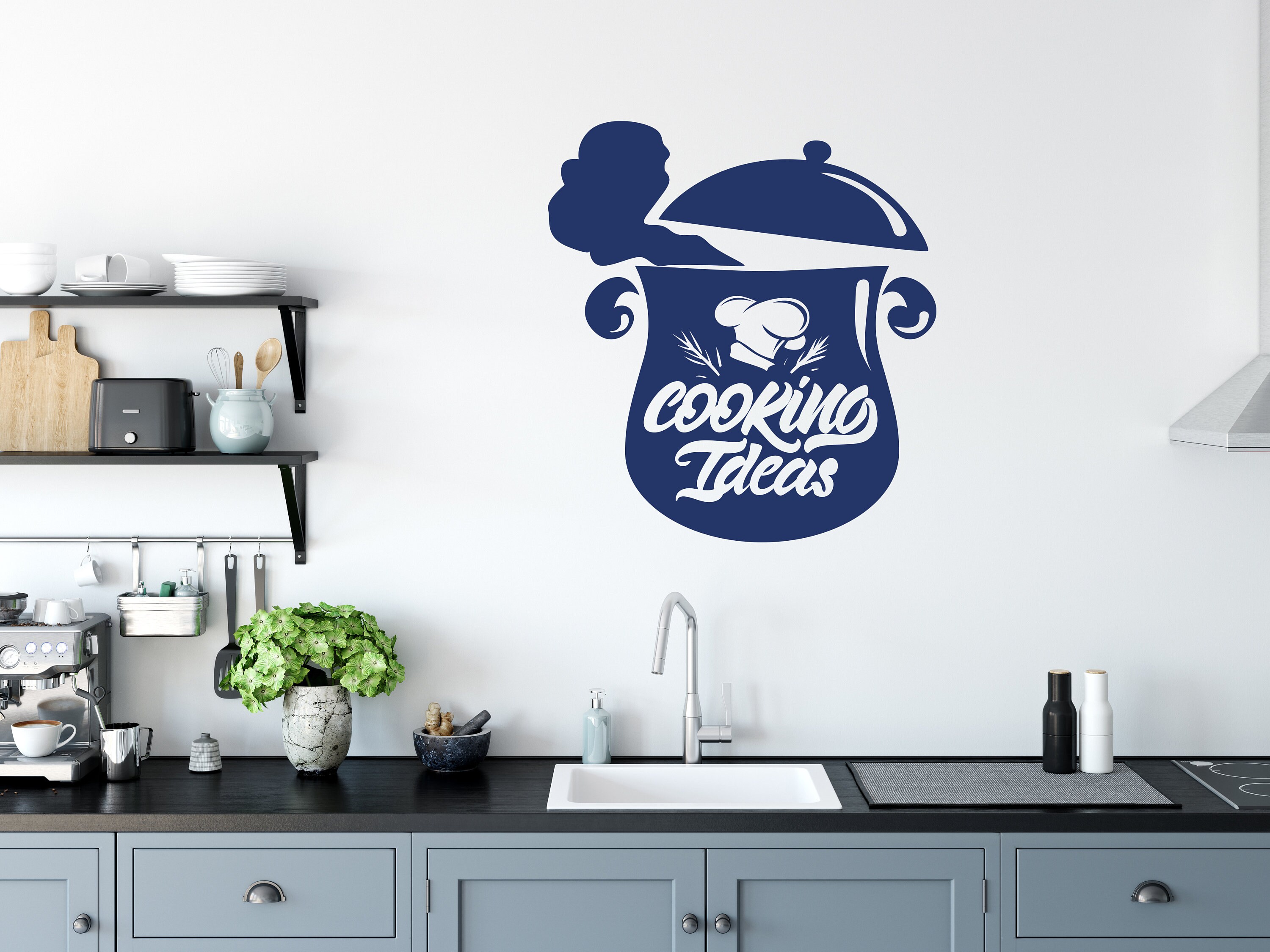 Kitchen Wall Decal Cooking Wall Decal Food Lover Decal Love Etsy UK