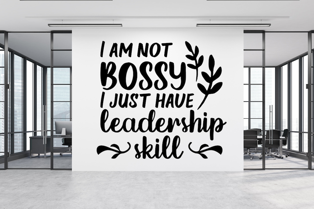 Sticker On Leadership Leadership Motivational Wall Decal,office Wall Decal,office Wall Art ...