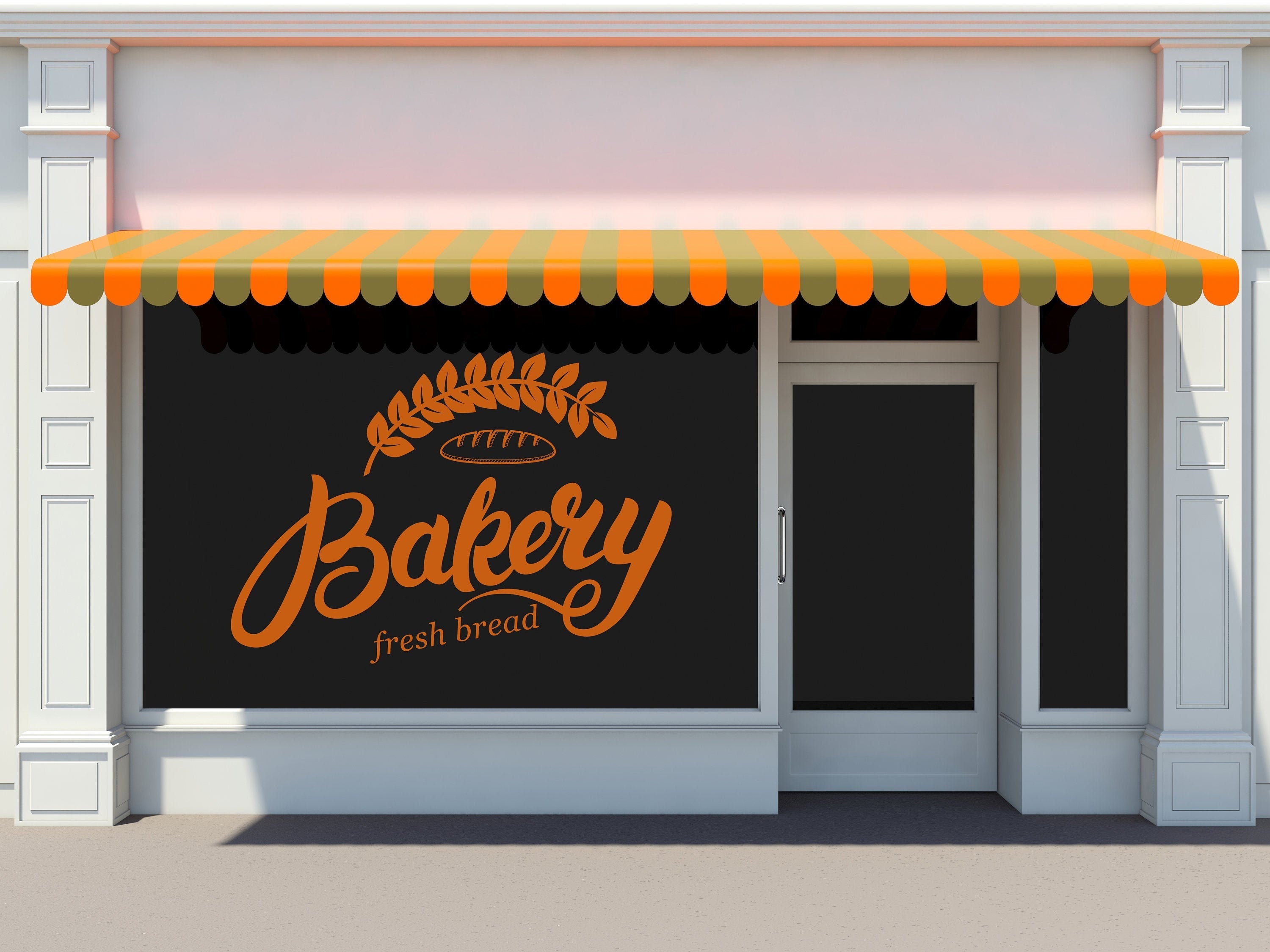 Bakery Wall Decal Bakery Shop Wall Art Bakery Wallsticker Etsy