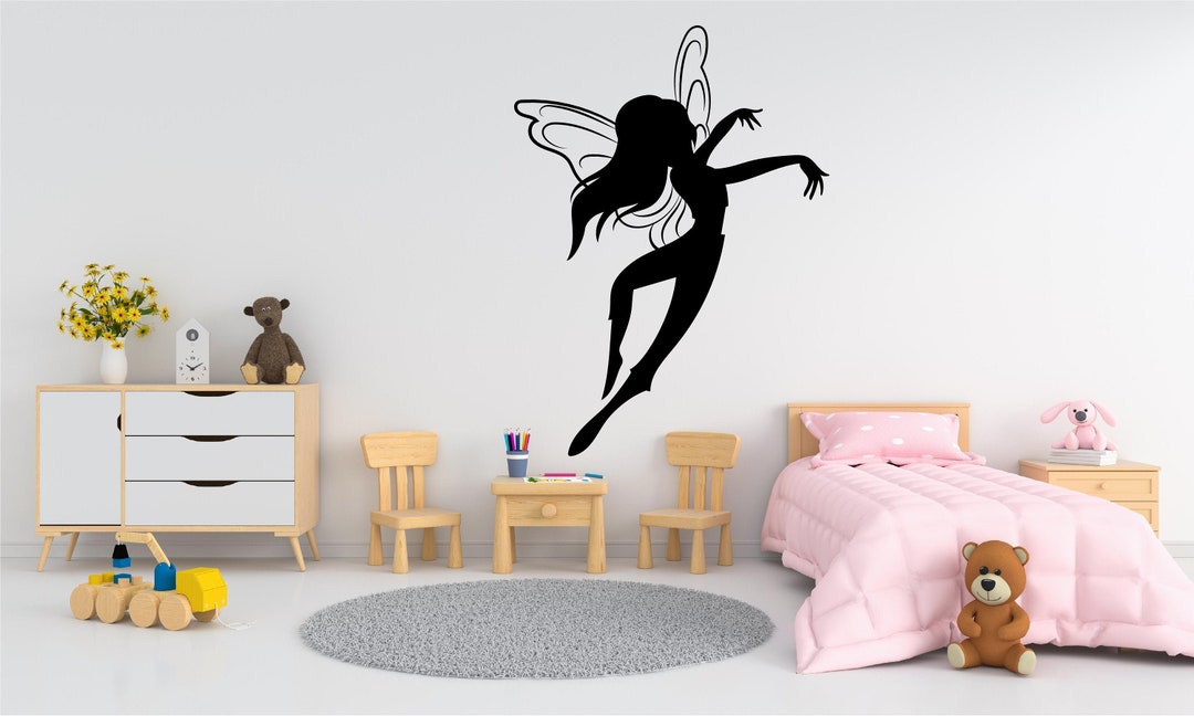 Fairy Wall Decal Fairy Home Design Fairy Wallsticker Magic World Decal ...
