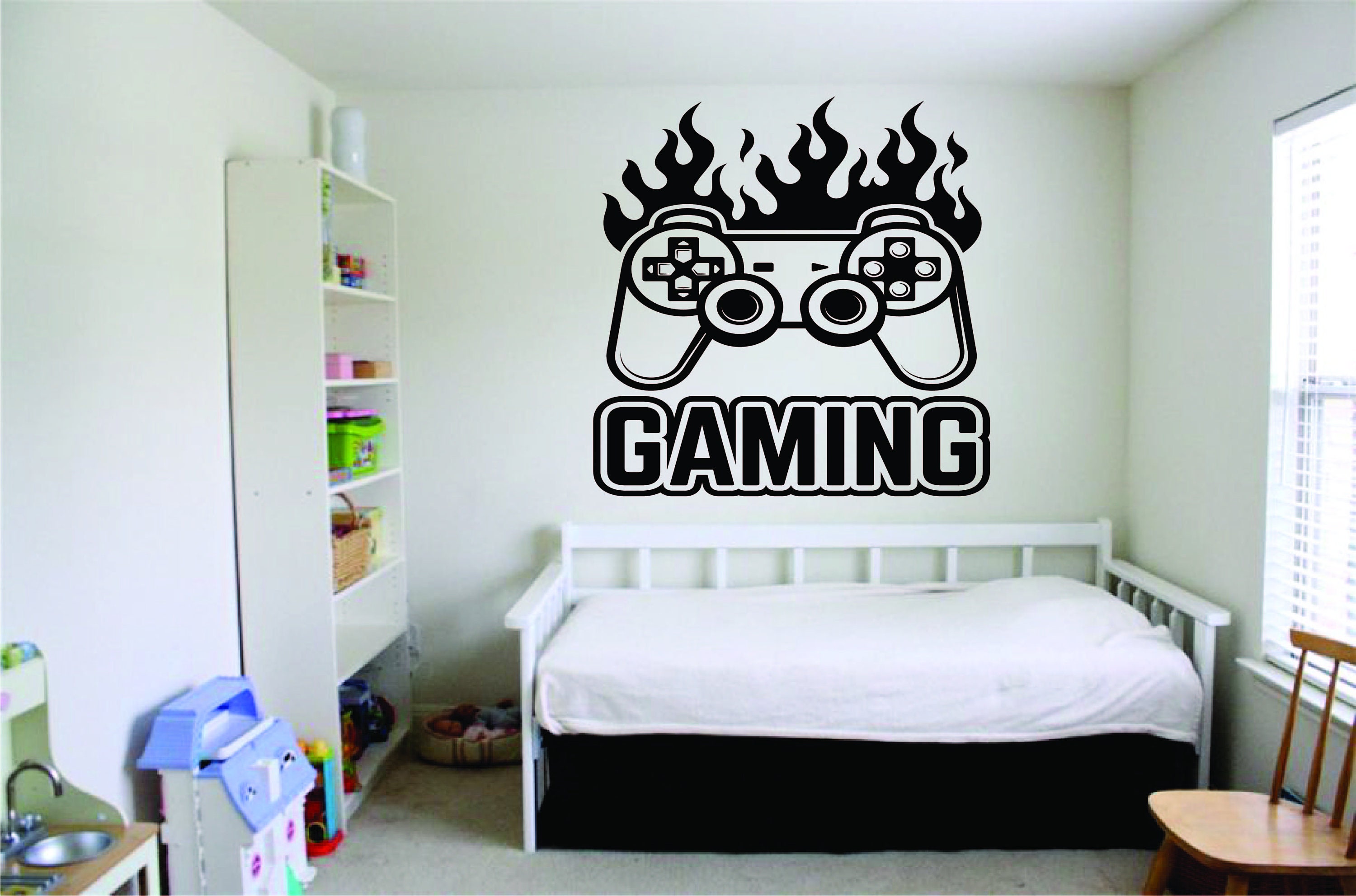 Game Room Decor Game Wall Decal Video Game Vinyl Gamer Room Etsy