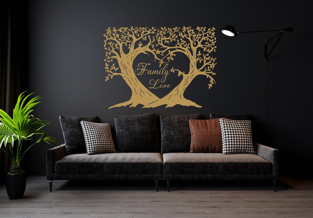 Family Wall Decal Love My Home Wall Art Family Love Wall Decal Family ...
