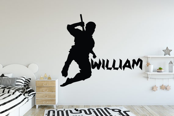 Pósteres De Arte De Ninja Samurái Japonés Para Habitación De Niños, Impresiones Artísticas En Lienzo Para