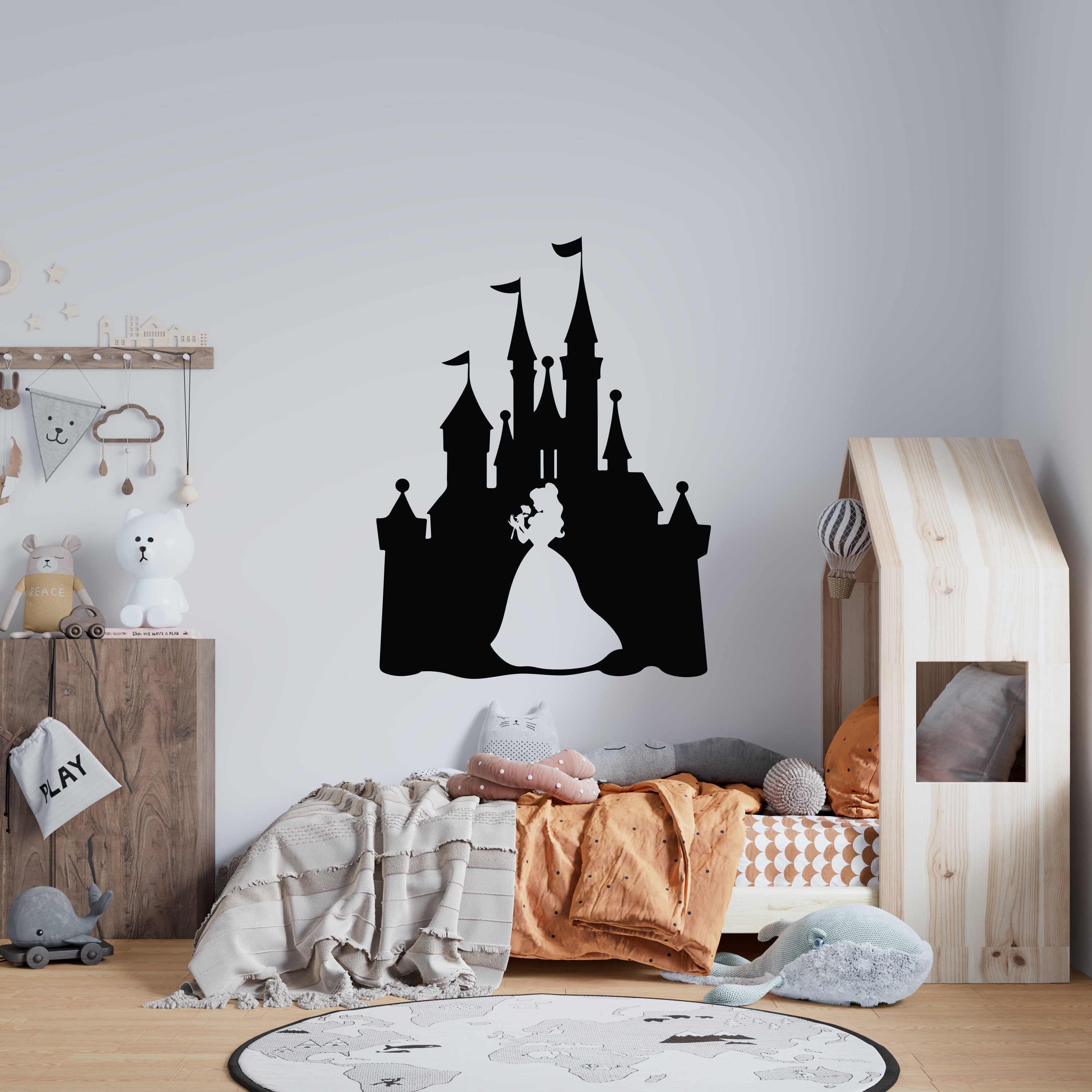 Cinderella Castle Wall Decal