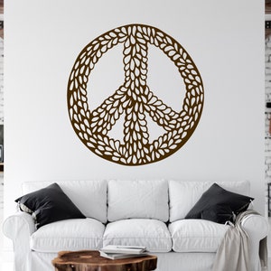 Calcomanía de pared de mandala, arte de pared de mandala, pegatina de pared de habitación, pegatina de ventana de mandala, pegatina de pared de mandala, calcomanía de meditación de letras de vinilo ML0004