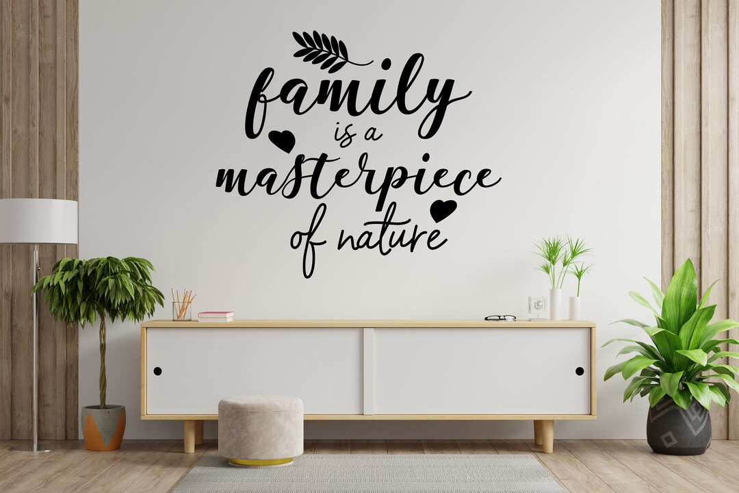 Family Wall Decal Love My Home Wall Art Family Love Wall Decal Family