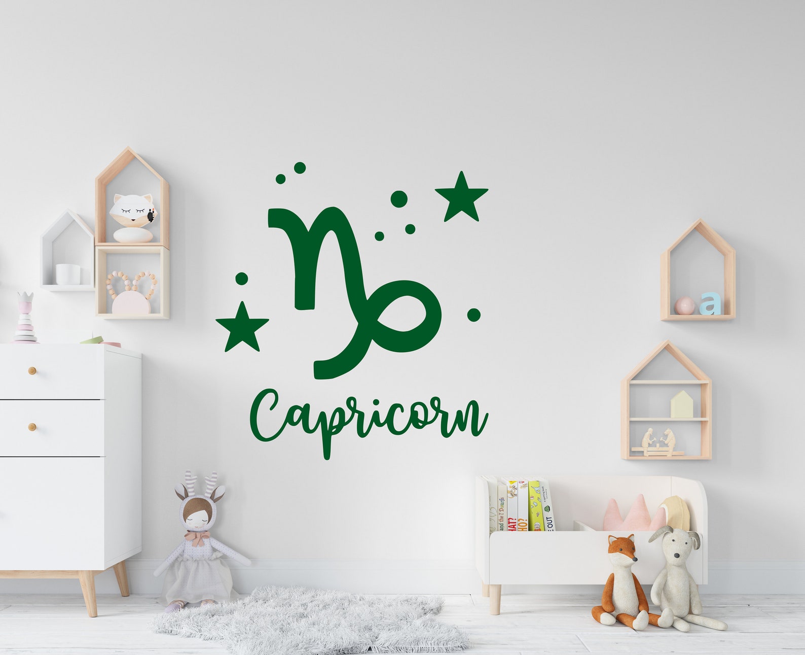 Zodiac Decal Horoscope Wall Decal Astrology Decal Zodiac Etsy