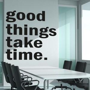 Vinilo decorativo con frases de oficina, vinilo decorativo para oficina, arte mural para oficina, decoración de oficina, vinilos para oficina, motivacional OFC0156