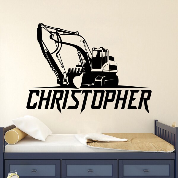 Construction Decal Etsy