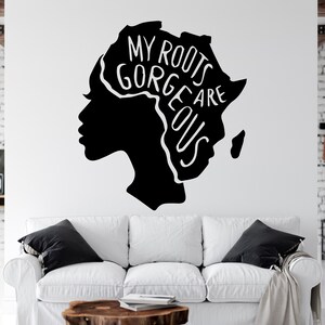 Landkarte Afrikanischer Wandaufkleber Afrika Wandaufkleber Afrika Wandtattoo Afrika Kontinent Wandaufkleber Arica Wand Kunst Vinyl Buchstabe Wohnkultur AFR0036