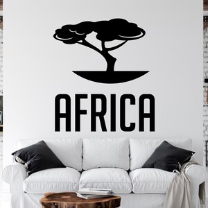 Landkarte Afrikanische Frau Wandaufkleber Afrikanische Mädchen Wandaufkleber Zitat Schönheitssalon Wandkunst Afrikanische Frauen Wandaufkleber Afrika Karte AFR0042