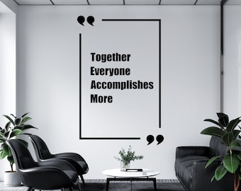 Motivational Quote Wall Decal,Office Wall Decal,Office Wall Art,Office Wall Decor,Office Wall Sticker,Vinyl Letter,Window Sticker OFI0003