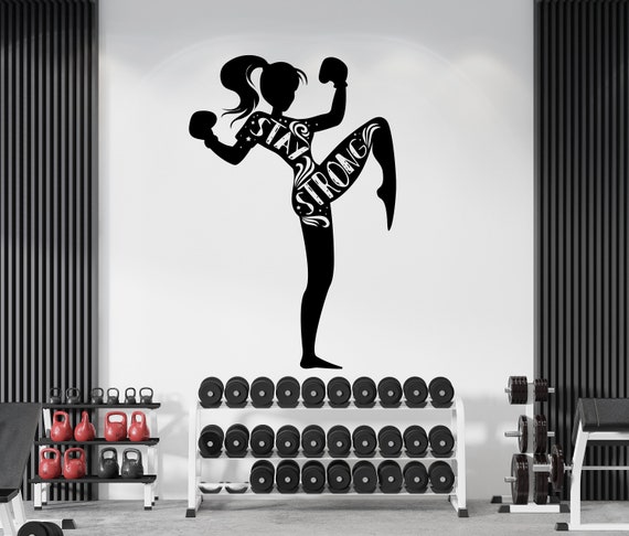 Wall art cheap for gym