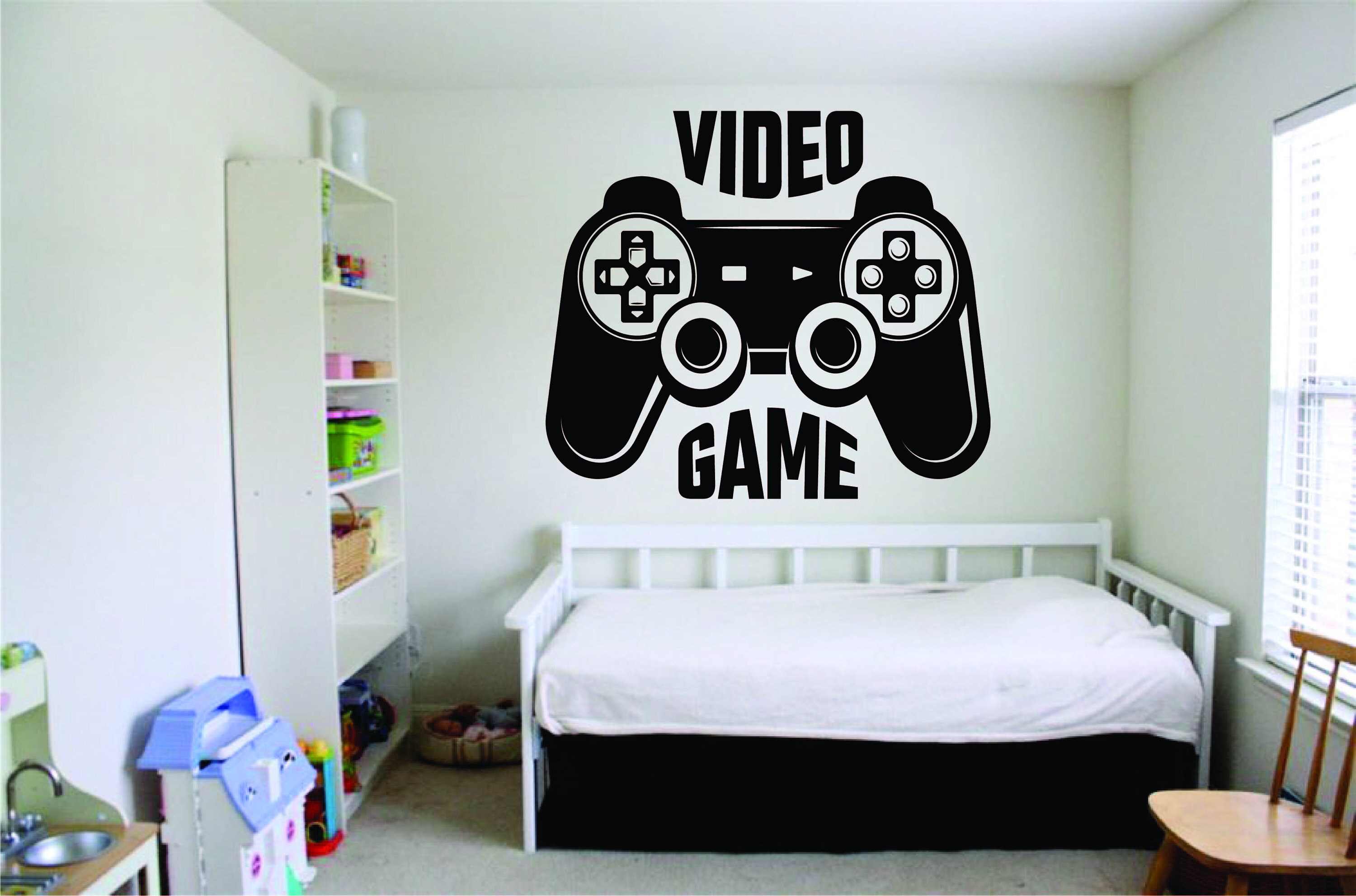 Game Room Decor Game Wall Decal Video Game Vinyl Gamer Room Etsy