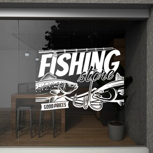 Seafood Wall Decal-fish Shop Decal-seafood Lovers Wall Decal-best ...