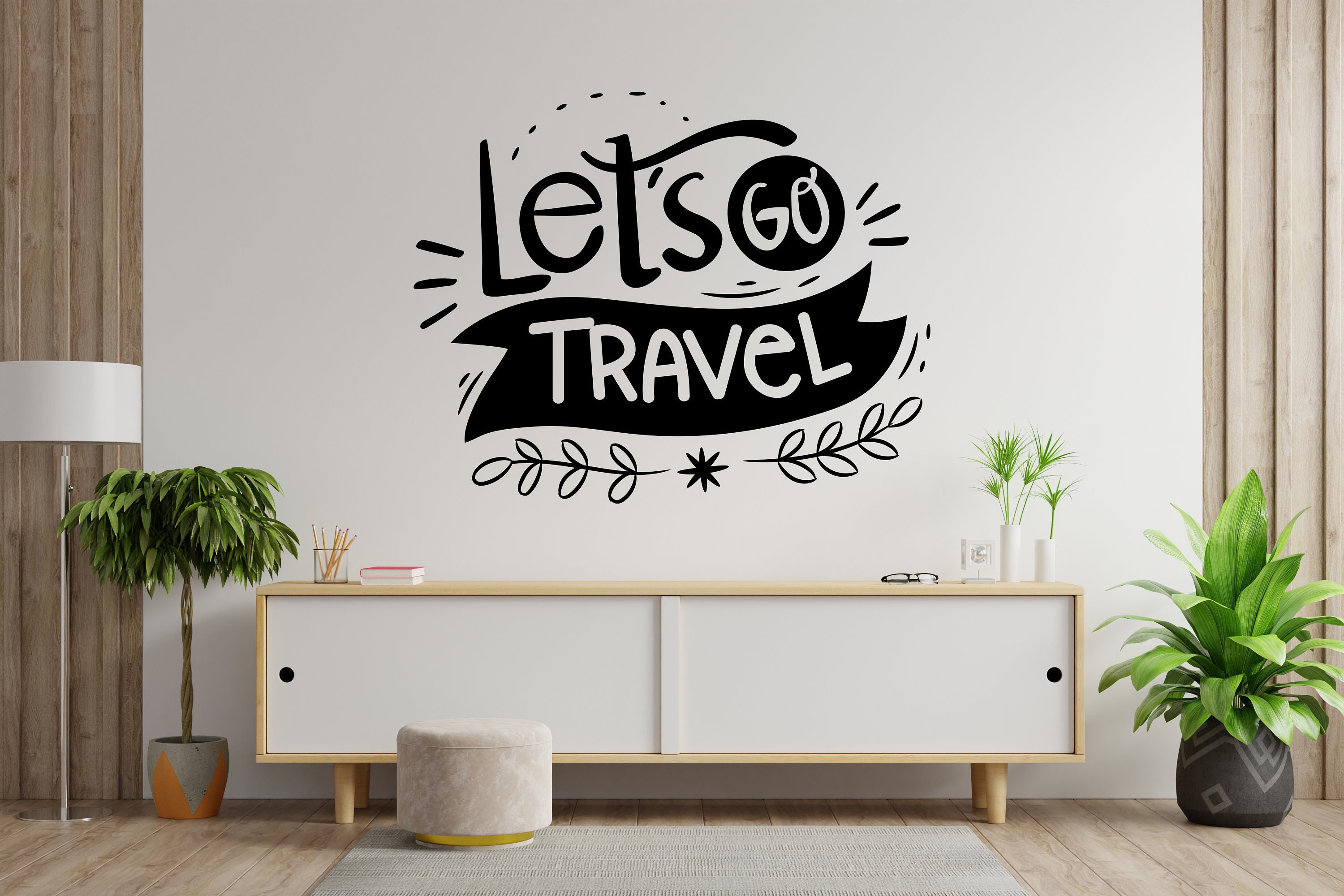 Travel Wall Decal Quotes Wall Decal Exploring Wall Art Travel Etsy