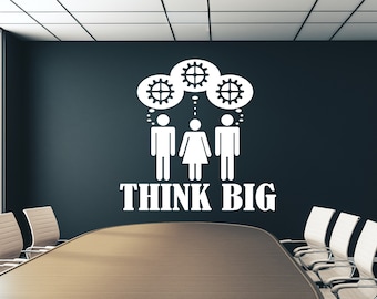 Office Wall Decal,Teamwork Decal, Office Wall Art,Office Decor,Teamwork Wall Decal, Office Wall Decor, Office Decals,Motivational Art TM0002