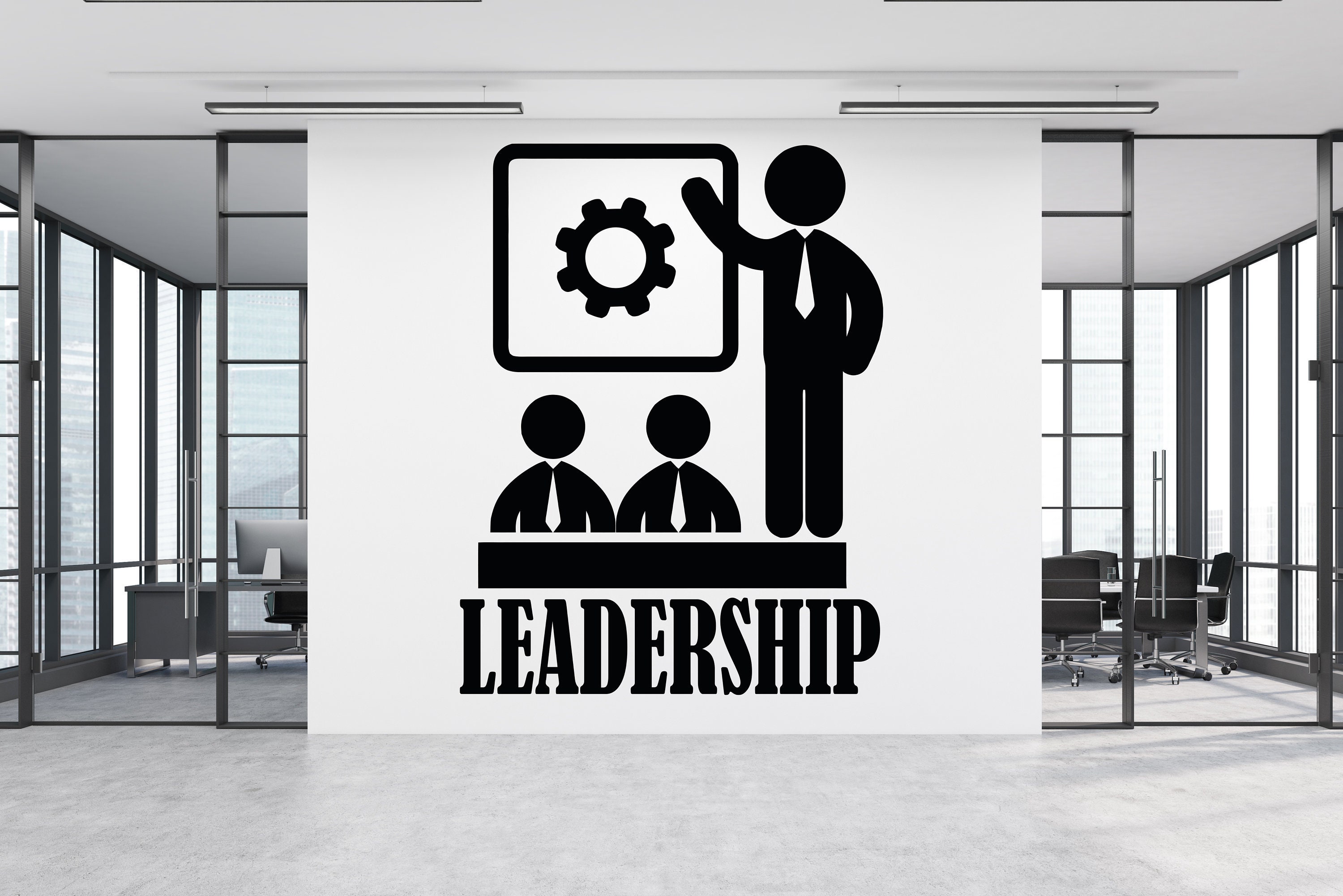 Sticker On Leadership Leadership Wall Decal,office Wall Decal,office Wall Decor,office Wall ...